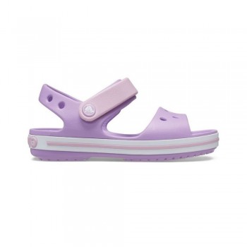 Μωβ πέδιλο Crocs 12856-5PR crocband sandal